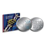 Sada obehových Euro mincí Benelux 2012